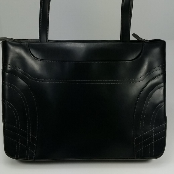 Claude Montana Handbags - Claude Montana 2 tone unique tote with zipper